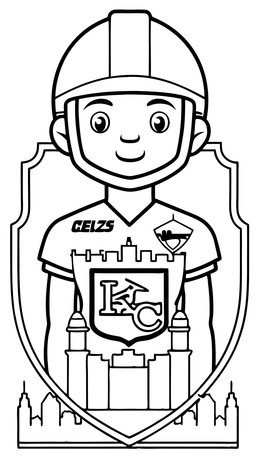 kansas city chiefs coloring pages